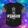 Black Rydas baseball jersey