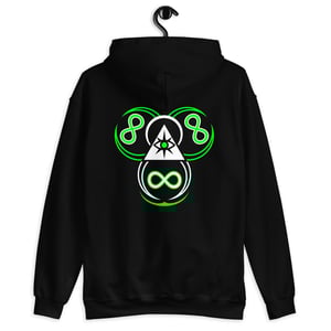 Image of implemonti “Green Ranger: Eternal Cloak” Hoodie
