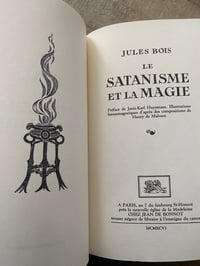 Image 5 of Le satanisme et la Magie, de Jules Blois, éd. Jean de Bonnot, 1996.
