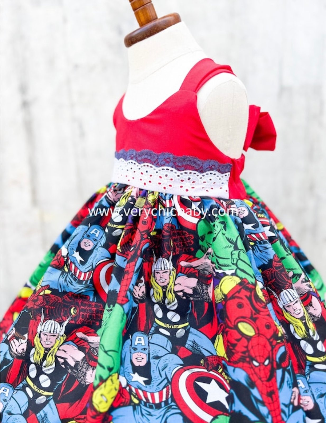 Avengers Dress VeryChicBaby