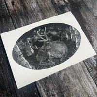 Image 4 of Guardian of the Pathways ~ A5 giclee print
