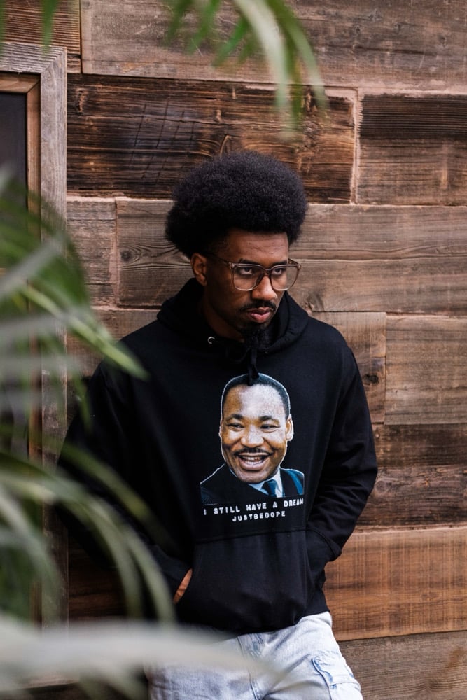 Image of MLK Dream Hoodie Black