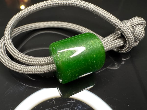 Image of Glass Bead on Lanyard #4