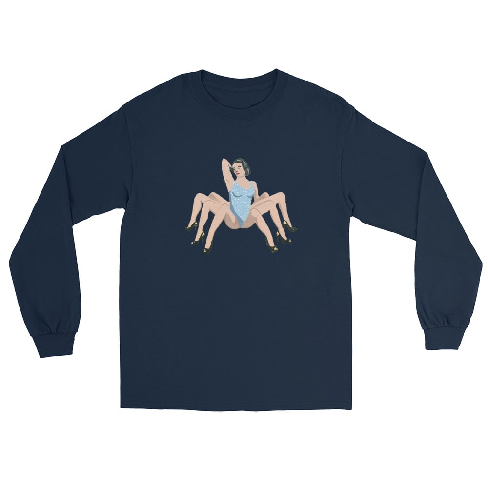 Image of EIGHT LEGGED WOMAN LONG SLEEVE SHIRT