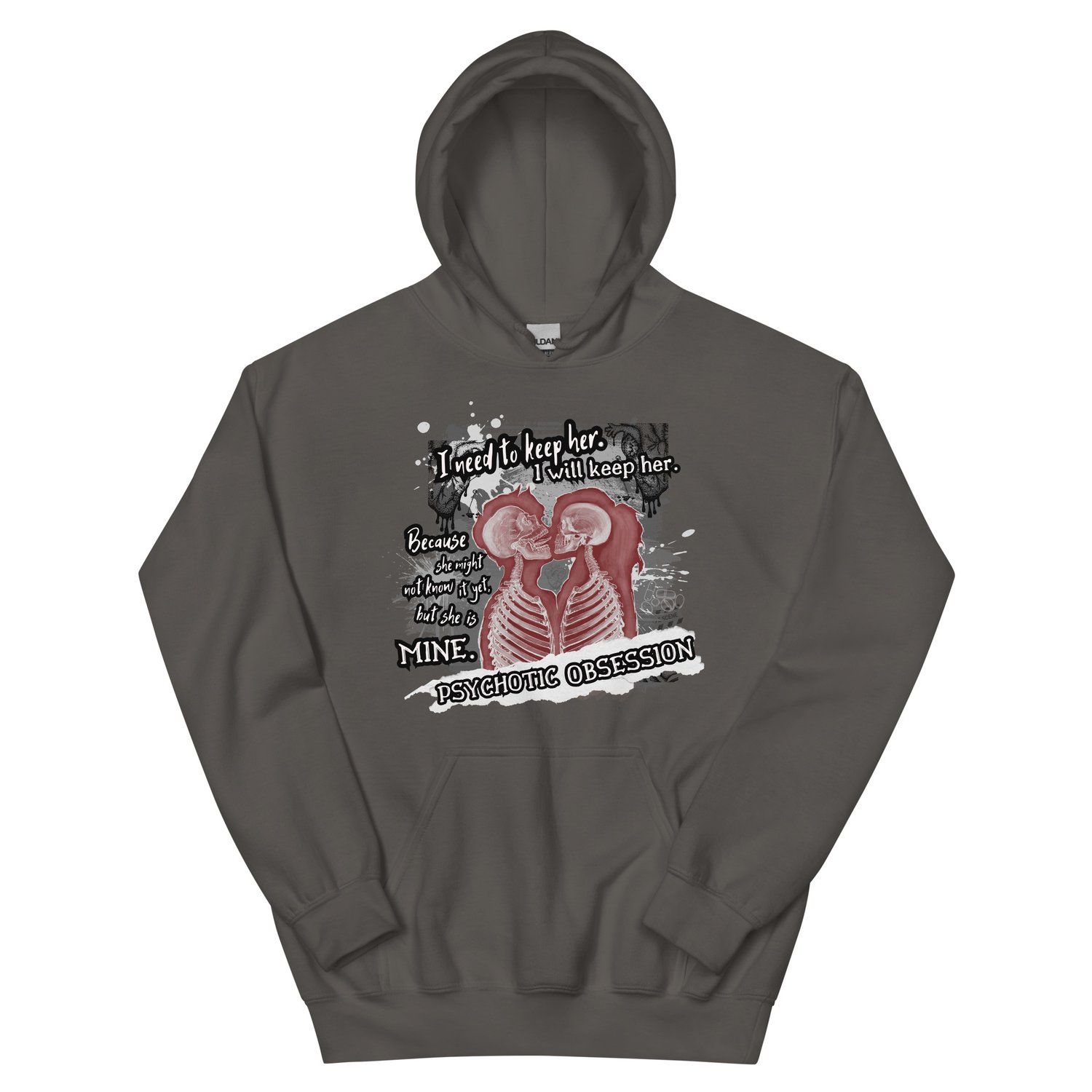 Image of Officially licensed Leigh Rivers Psychotic obsession Tobias & Aria Unisex Hoodie