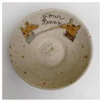 Image 1 of SPECKLED DOGS SALT BOWL 1