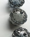GUNMETAL CRYSTAL CANDLE