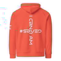Image 1 of I Can I Am " Saved Life" Unisex eco raglan hoodie