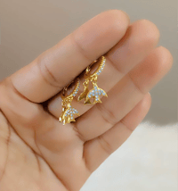 Image 1 of Nyacha-Cute Double Layer American Diamond Traditional Nyacha