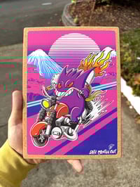 Image 2 of Le:10 Gengar Vaporwave w/ @darkmountaincult (9 left)