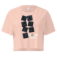Image 4 of Women’s HEALING MODE crop top
