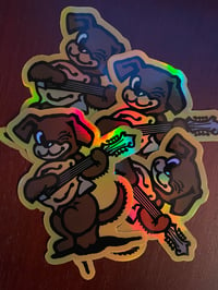 Image 2 of Large Holographic Dawg Sticker