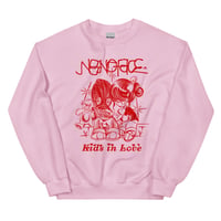 Image 3 of N8NOFACE "First Date" by Pinche Hans Unisex Sweatshirt (+ more colors)