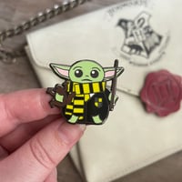 Image 3 of Witchy Tano and Baby Wizard Enamel Pins 