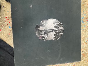Image of Happy photo generated on a frame