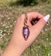 Lepidolite pendant 