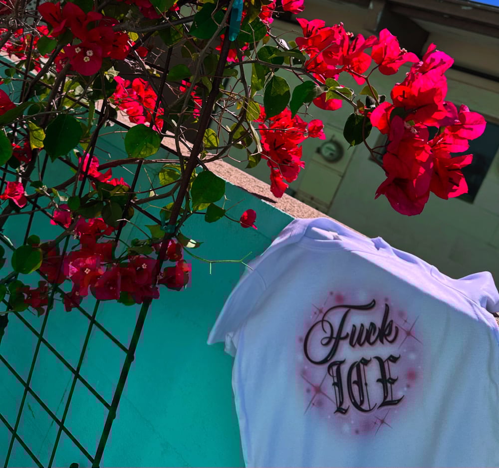 Image of PREORDER F*ck ICE Baby Tee (White)