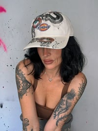 Image 5 of “EYE LID” CUSTOM PAINTED BASEBALL HAT 
