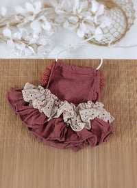 Image 3 of Boho baby girl bloomers for photoshoot |Gaia | age 6-9 months | sitter