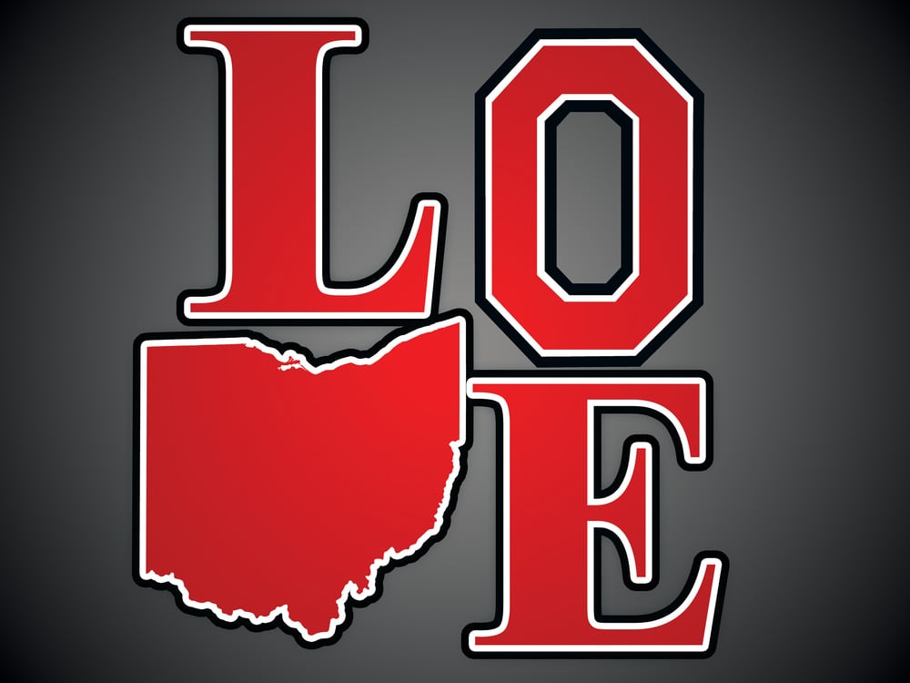 Image of Ohio Love Poster