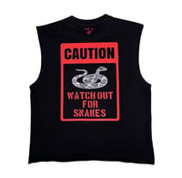 Image 4 of Villi'age Caution Sleeveless Tee 
