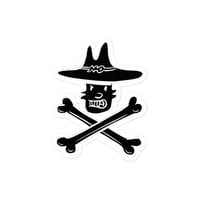 Image 3 of Doug Allen's Skull STEVEN Sticker