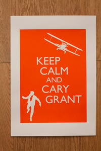 Image of Keep Calm and Cary Grant print, large