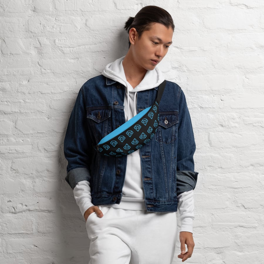 Image of Blue diamond Fanny Pack