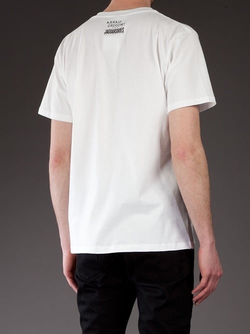 Arran Gregory "Wolf" print T-Shirt for JaguarShoes Collective