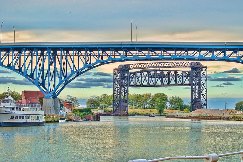 Image of Cleveland Bridges Poster