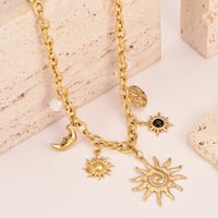 Image 4 of Solar Luxe Charm Necklace