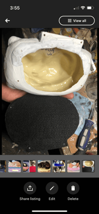 Image 13 of Custom Engraved Sleeping Cat Kitty On Pillow Urn Pet Memorial Portrait Angel Wings