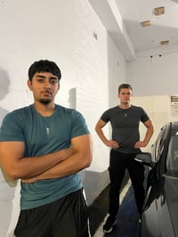 Image 3 of Signature Training Tee - Charcoal Grey