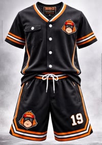 Image 4 of RBG Ape 19' 🦧Penny Jersey ( Top & Bottom)