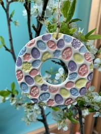 Image 2 of Ceramic Easter Wreath