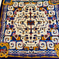 Image 8 of Hermès Cashmere Shawl "Esprit Ainou" by Natsuno Hidaka 140cm