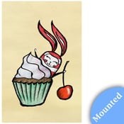 Image of Bunny Cupcake - Print