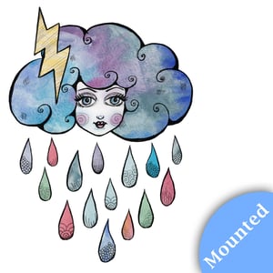 Image of Today I am a Storm Cloud - Print