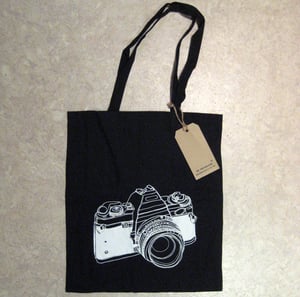Image of 'The Photographer' organic cotton tote bag
