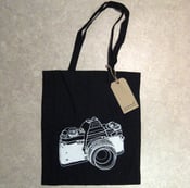 Image of 'The Photographer' organic cotton tote bag