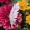 White feather