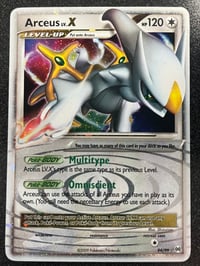 Image 1 of Arceus Lv.X (94) - Arceus - Moderately Played