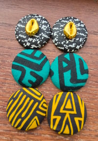 Too Tea Button Earrings copy