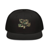 Image 3 of Camo Solid Lane Logo Snapback