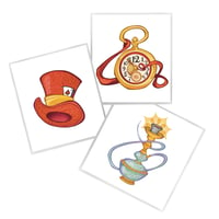 Image 1 of Wonderland cards - Set of 3