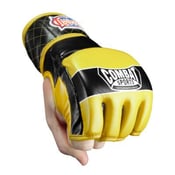 Image of Combat Sports Traditional MMA Fight Gloves - in white/yellow/red/blue/pink/black