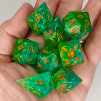 Image 5 of Citrus Twist<br>8 Piece Polyhedral Set