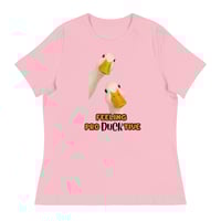 Image 5 of Women's Relaxed T-Shirt, Productive Duck Funny Tee