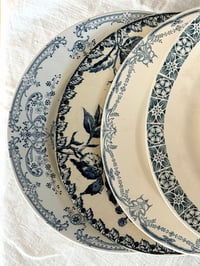 Image 1 of 4 assiettes dépareillées Terre de fer