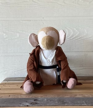 Image of Obi-Wan Cosplaying Monkey